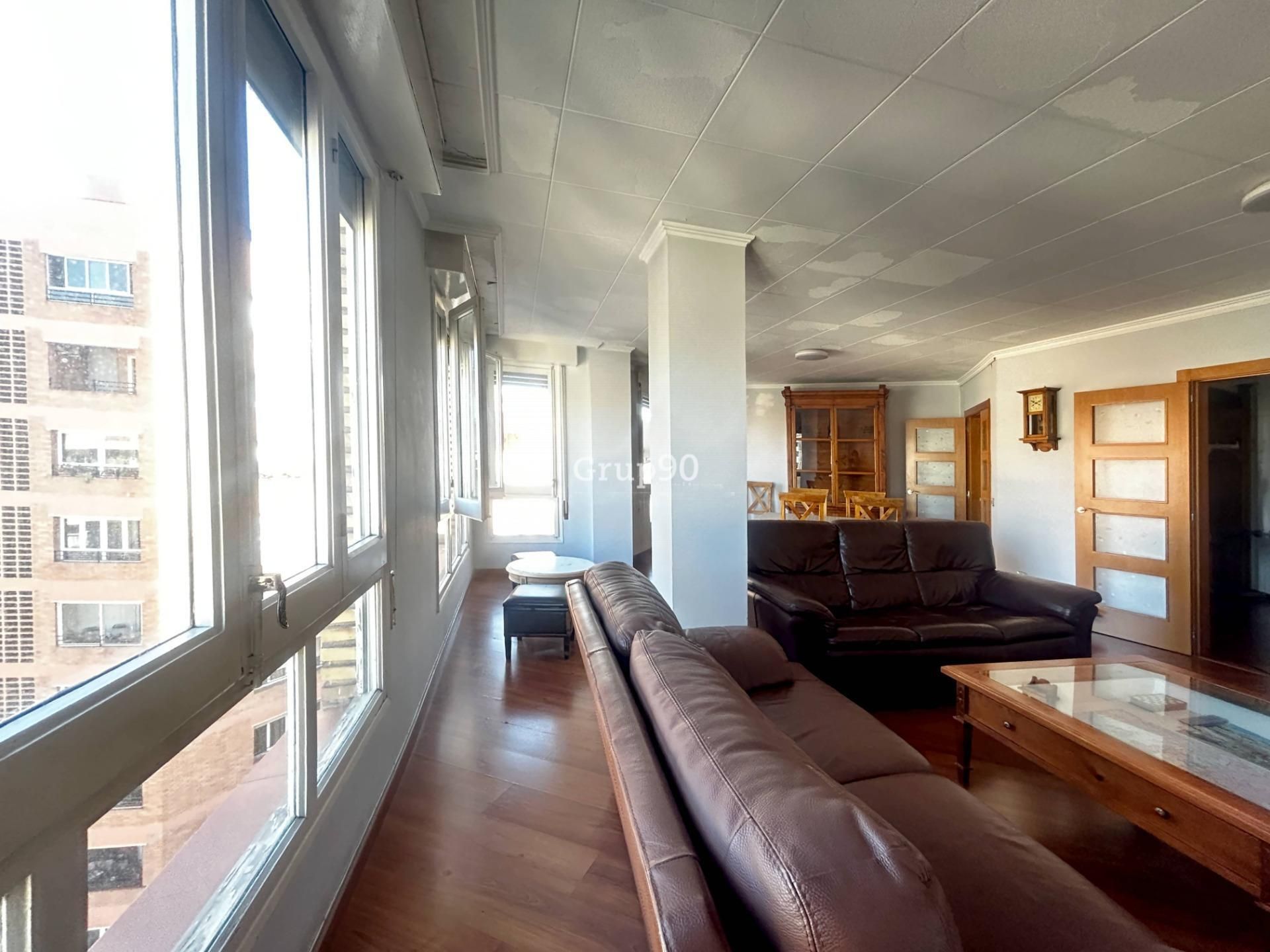 Living room of Flat for sale in  Lleida Capital  with Heating and Balcony