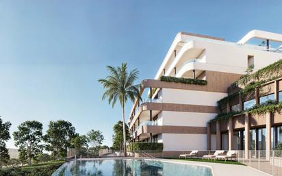 Vista exterior de Apartament en venda en Marbella amb Aire condicionat, Terrassa i Piscina