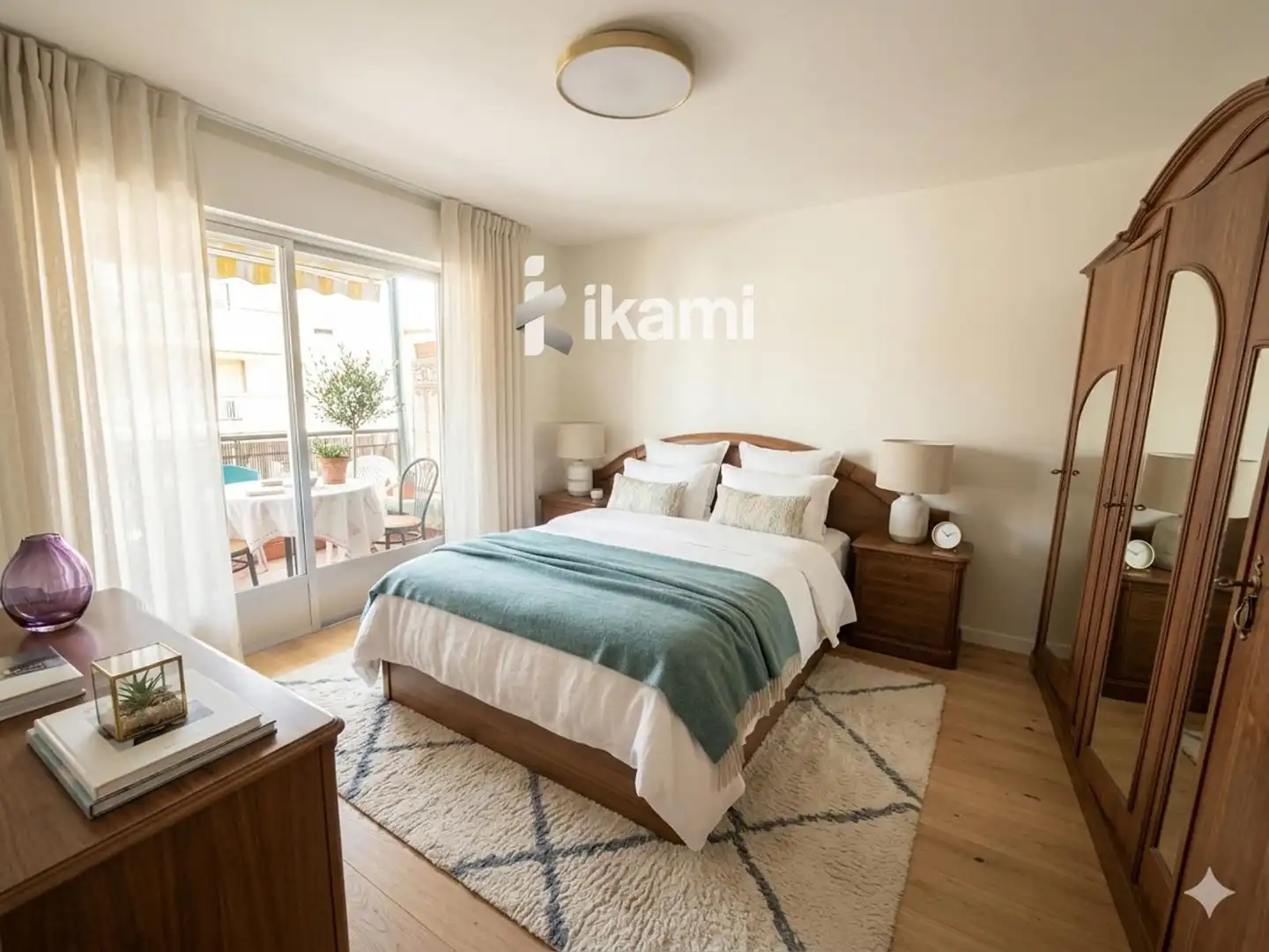 Schlafzimmer von Dachboden zum Verkauf in La Font d'en Carròs mit Terrasse