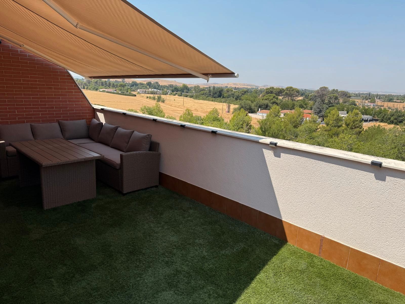 Terrace of Apartment to rent in Ciudad Real Capital  with Air Conditioner, Heating and Terrace