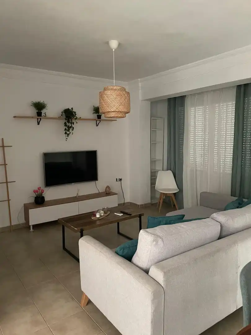 Sala de estar de Apartamento de alquiler en Xàtiva con Aire acondicionado y Amueblado