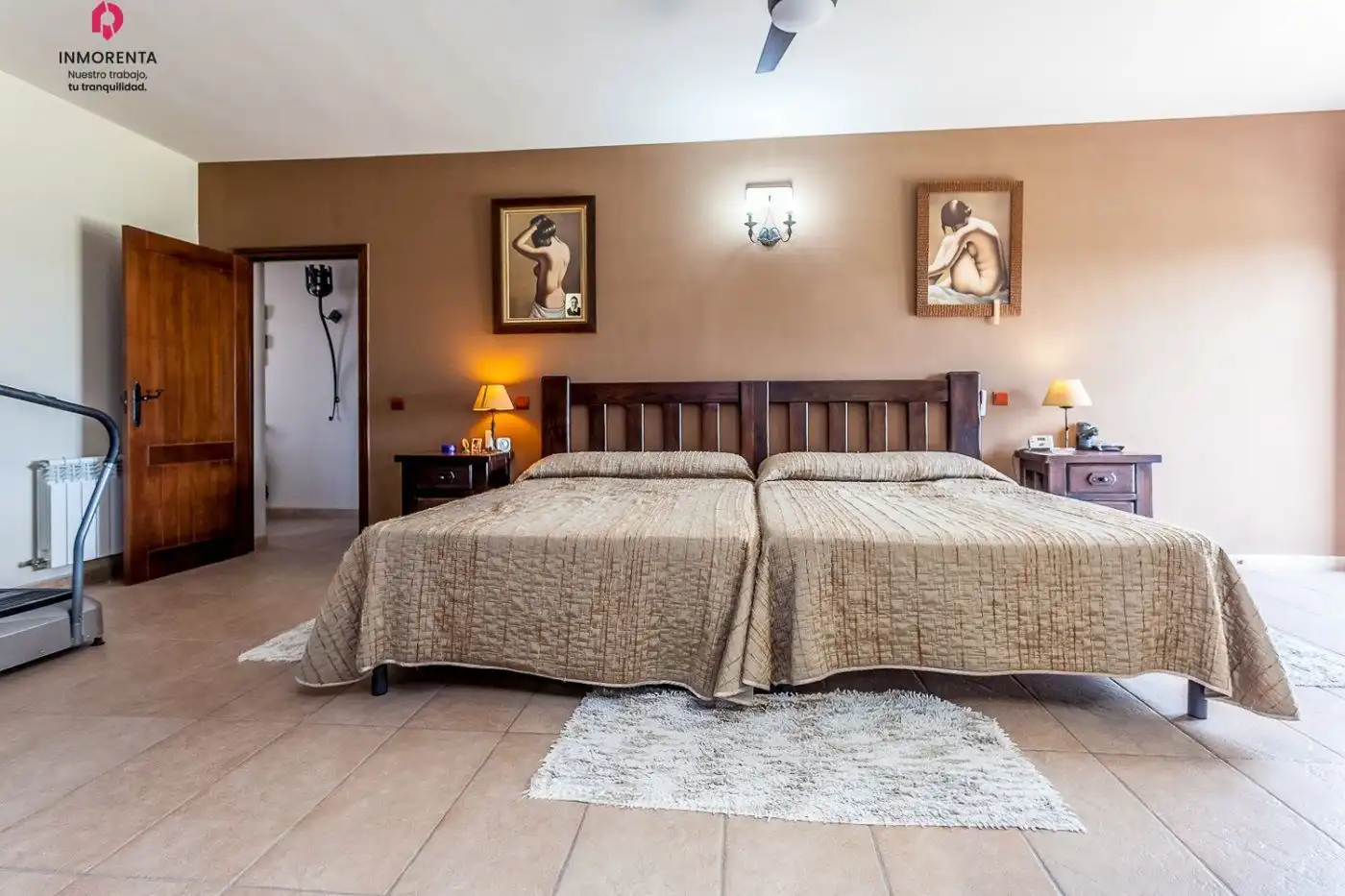 Bedroom of Country homes for sale in Villamanta  with Air Conditioner, Private garden and Terrace