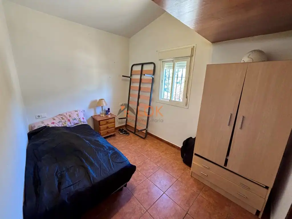 Bedroom of Houses for sale in El Borge  with Terrace and Swimming Pool