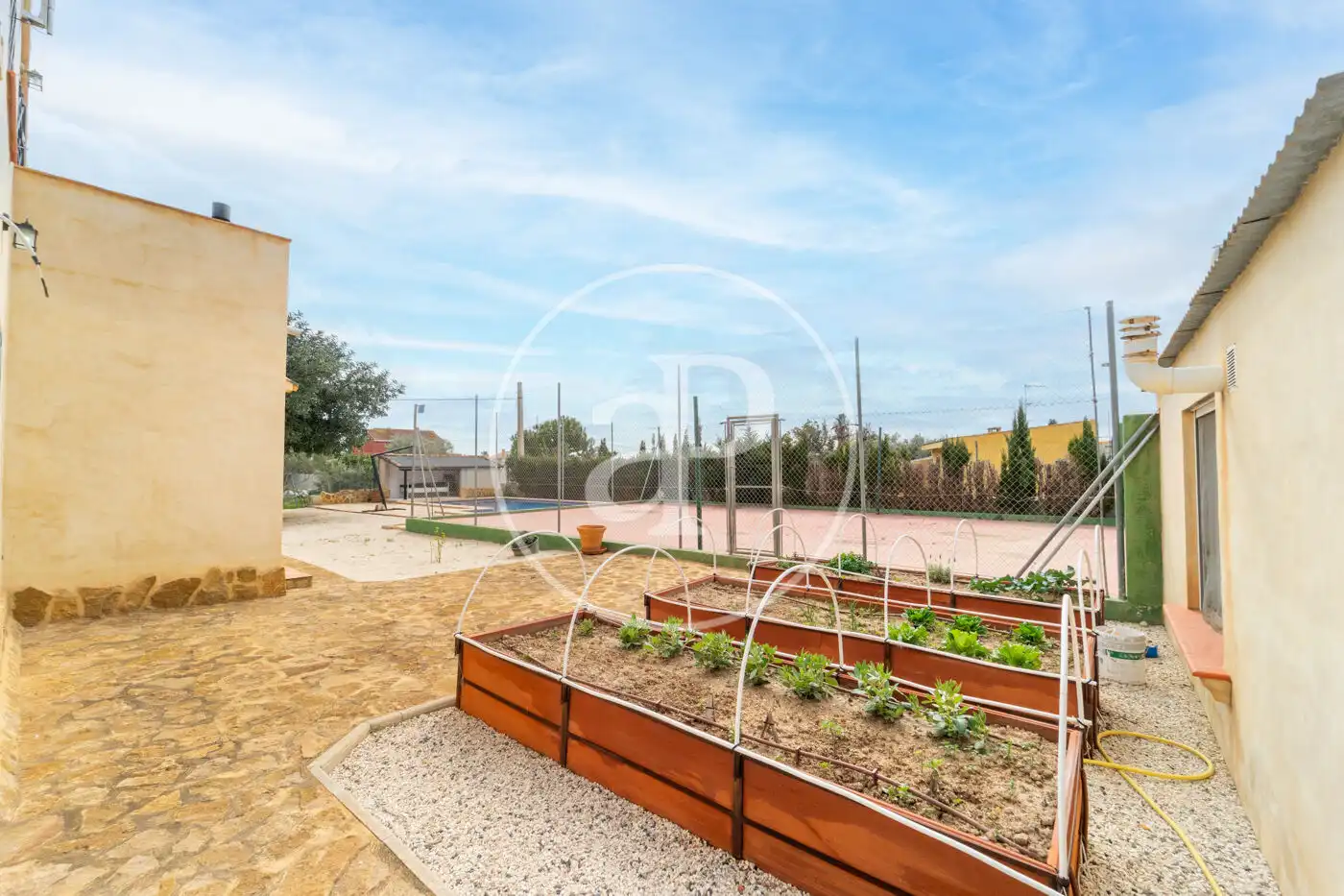 Garden of Houses for sale in Busot  with Heating, Private garden and Terrace
