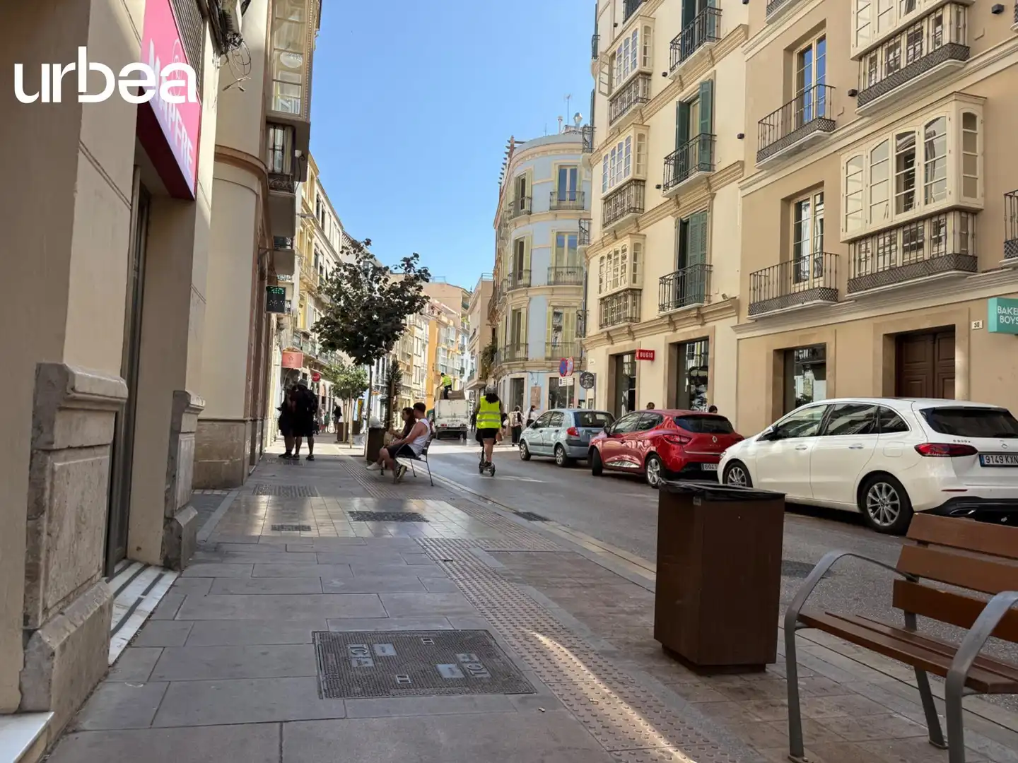 Außenansicht von Wohnung zum Verkauf in Málaga mit Terrasse und Balkon