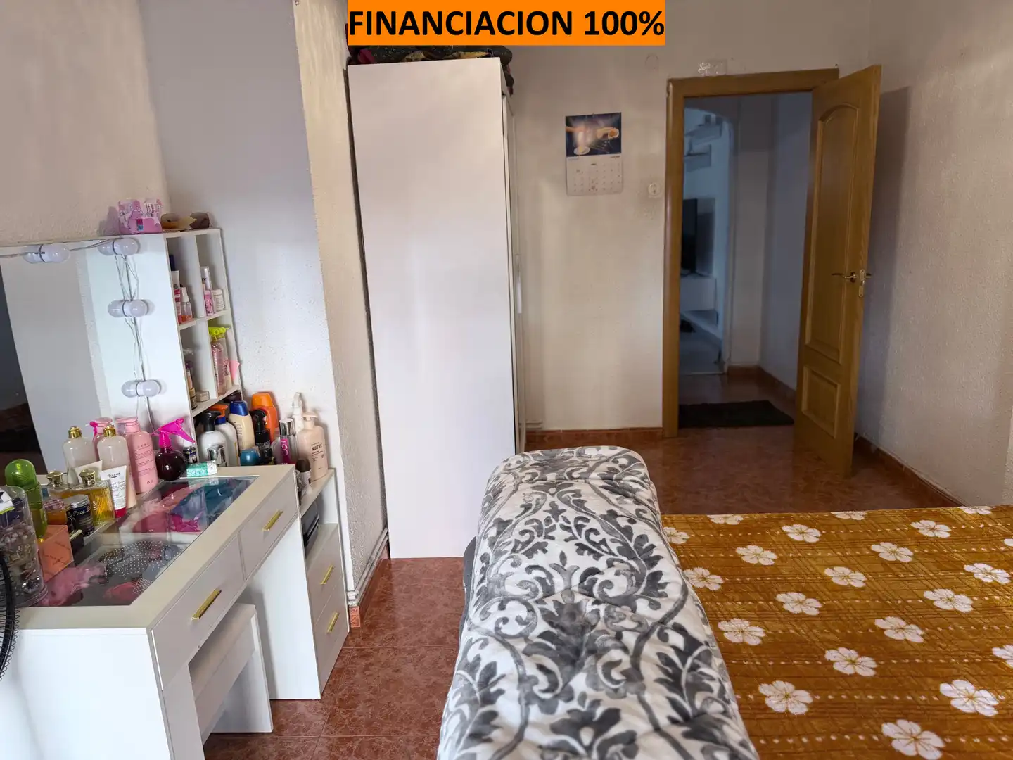 Bedroom of Flat for sale in Zaragoza  with Heating, Terrace and Balcony