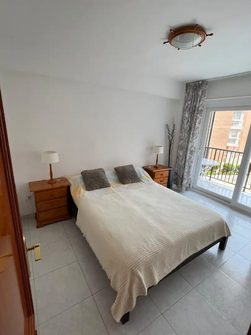 Bedroom of Apartments for rent in El Campello  with Swimming Pool, Furnished and Oven