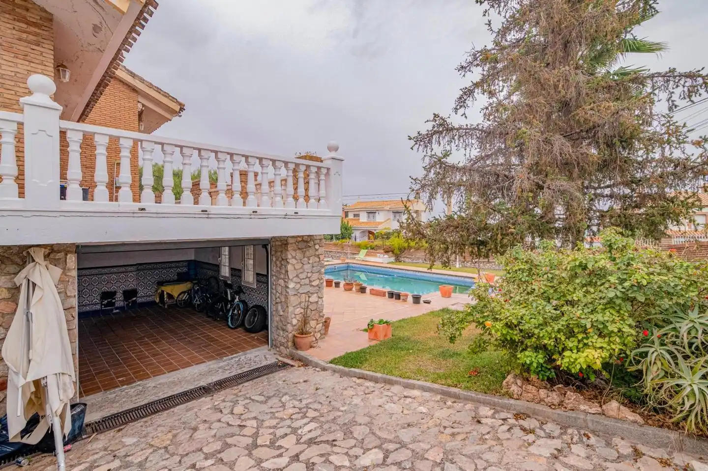 Jardí de Casa o xalet en venda en La Zubia amb Calefacció, Jardí privat i Terrassa