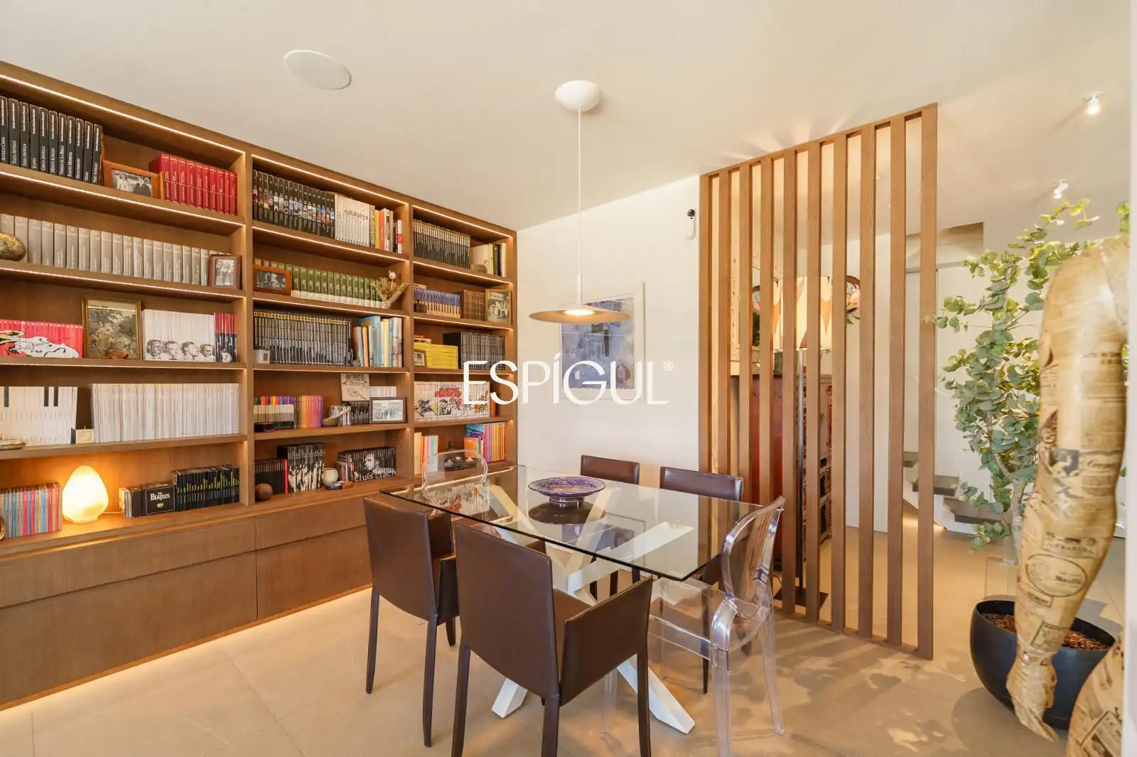 Dining room of Attic for sale in Barcelona  with Air Conditioner, Heating and Parquet flooring