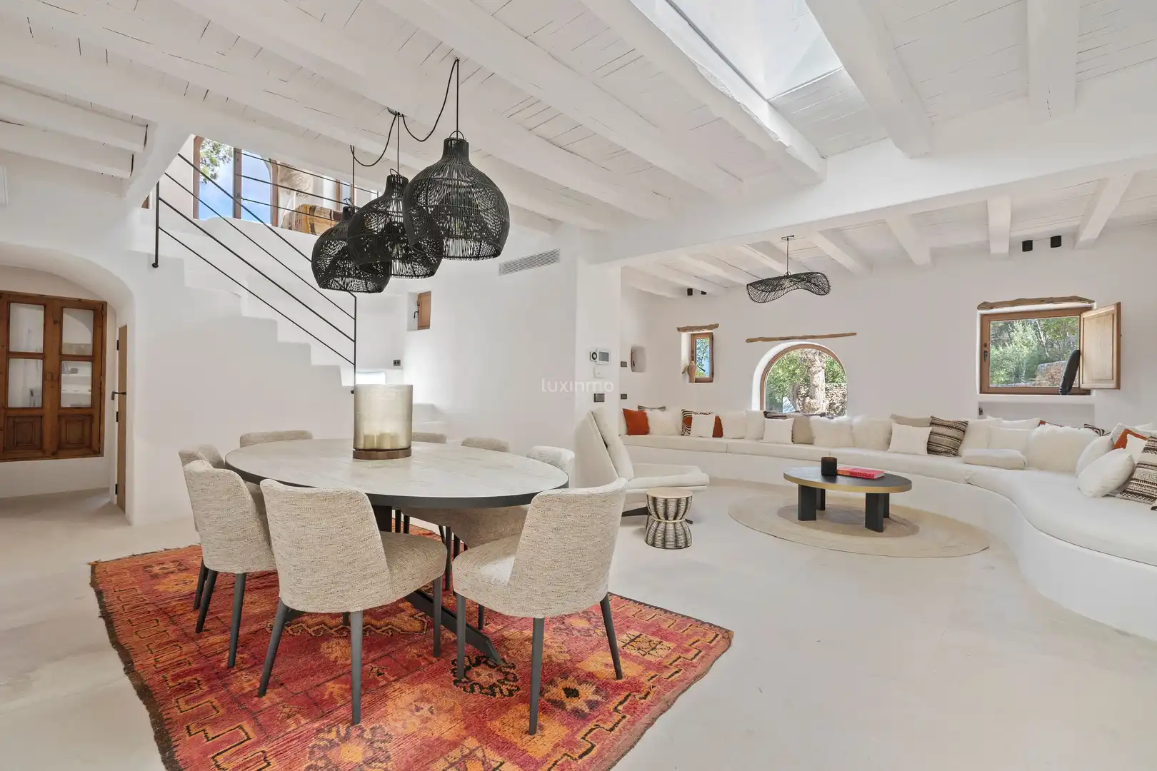 Sala de estar de Casa o chalet en venta en Sant Josep de sa Talaia con Aire acondicionado, Terraza y Trastero