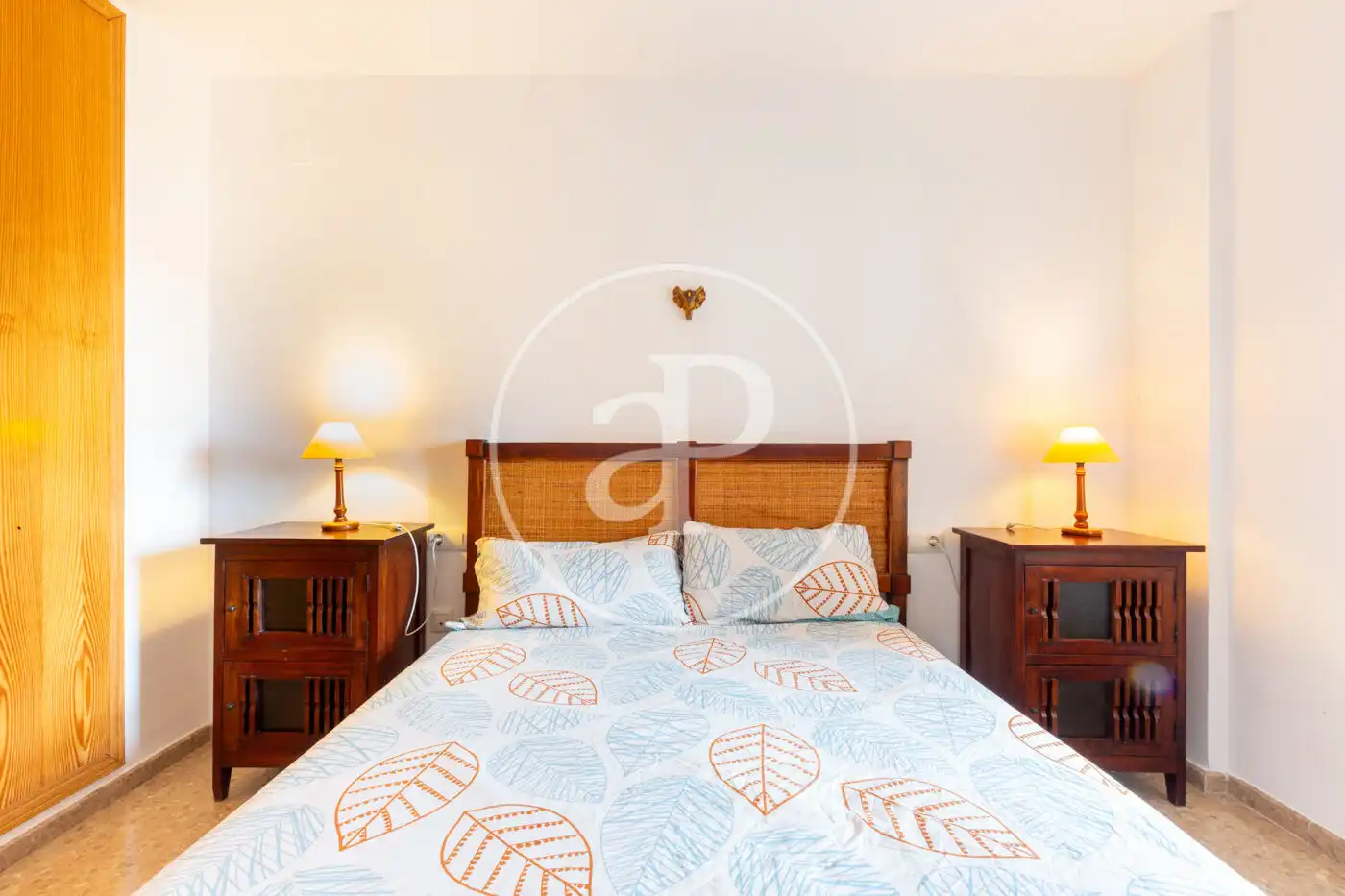 Bedroom of Flat for rent in Canet d'En Berenguer  with Air Conditioner, Heating and Private garden