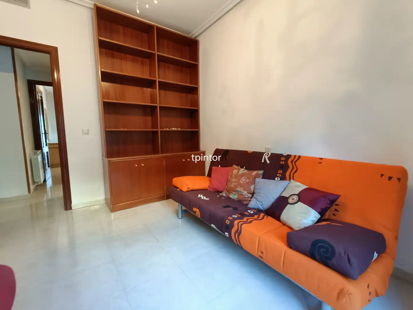 Living room of Flat for rent in Cáceres  with Air Conditioner, Heating and Private garden