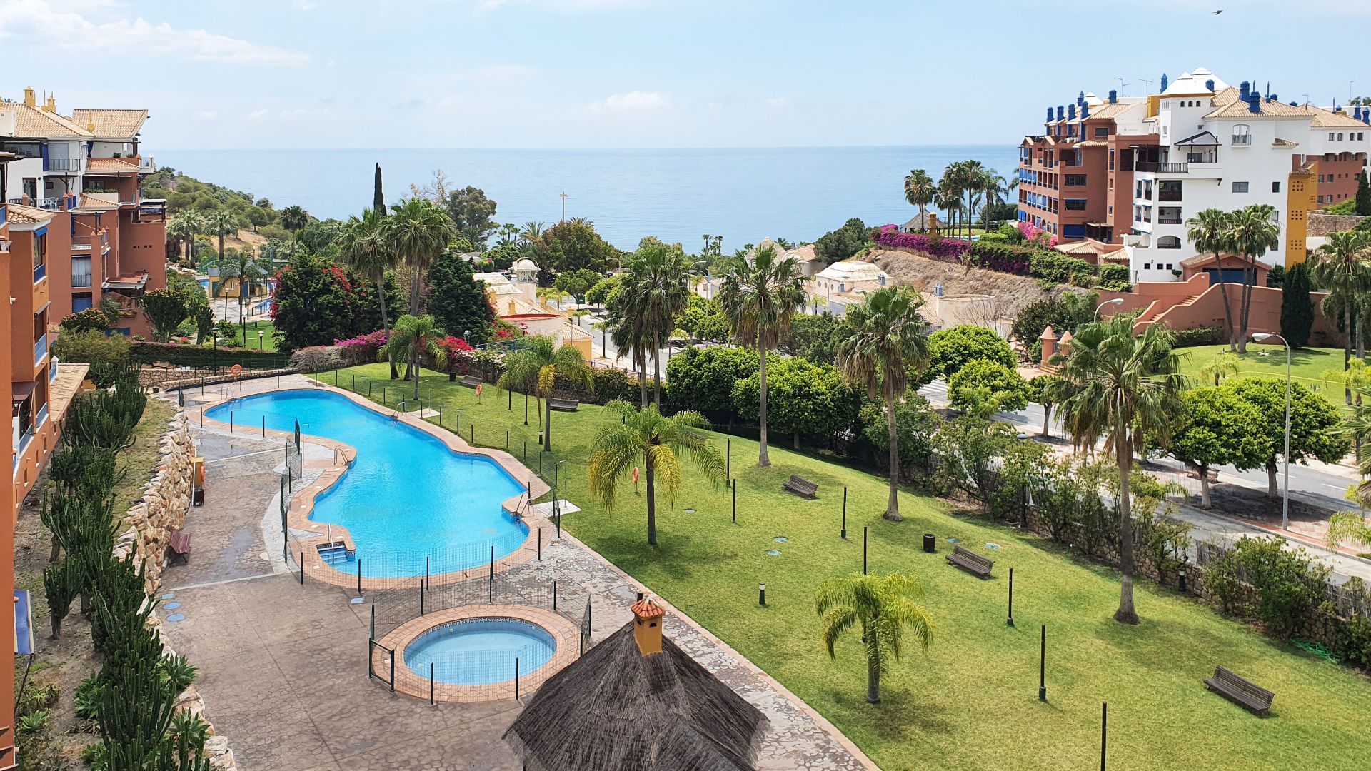 Swimming pool of Attic for sale in Almuñécar  with Air Conditioner, Heating and Terrace