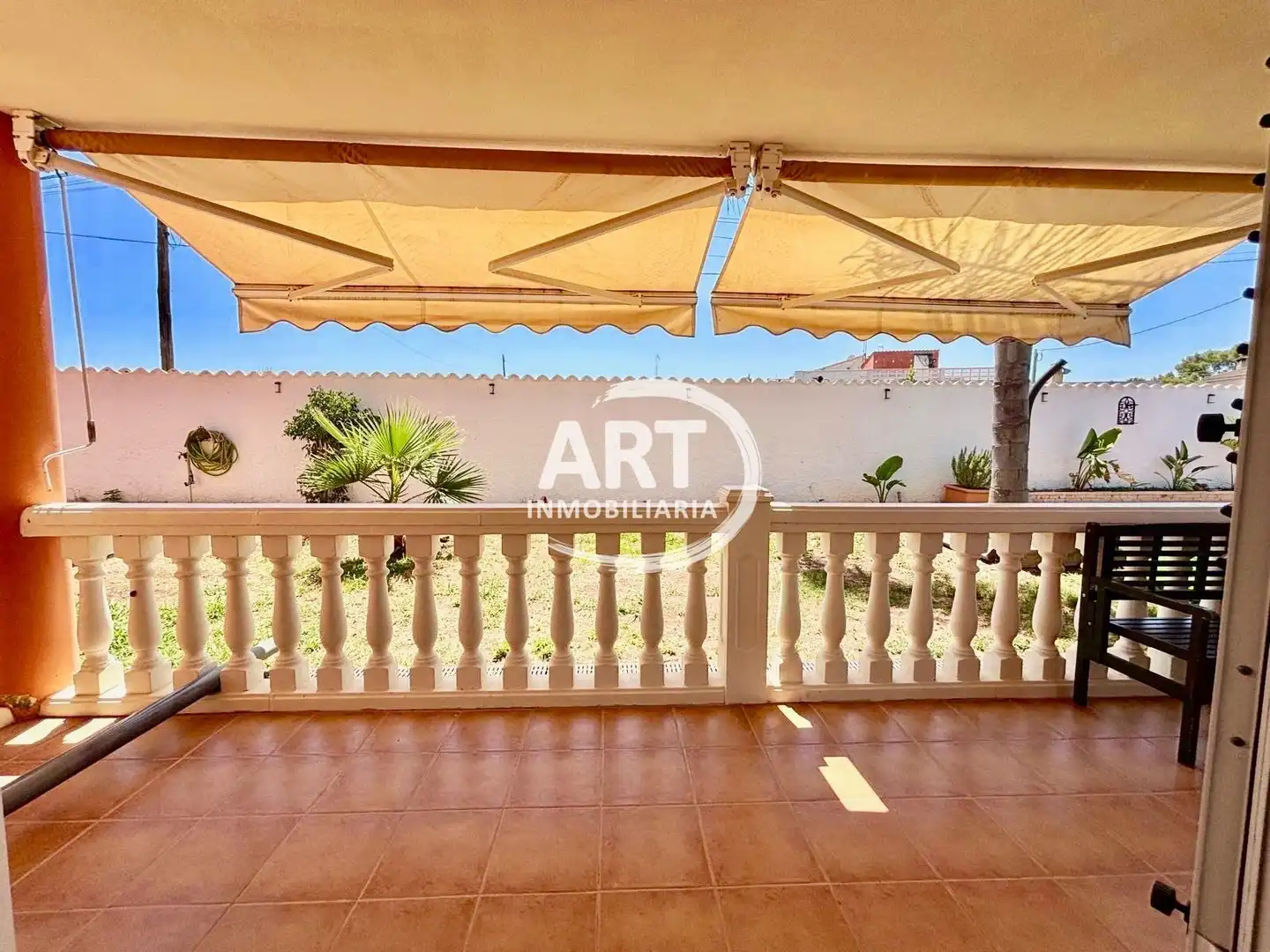 Terraza de Casa o chalet en venta en Bétera con Aire acondicionado, Calefacción y Jardín privado
