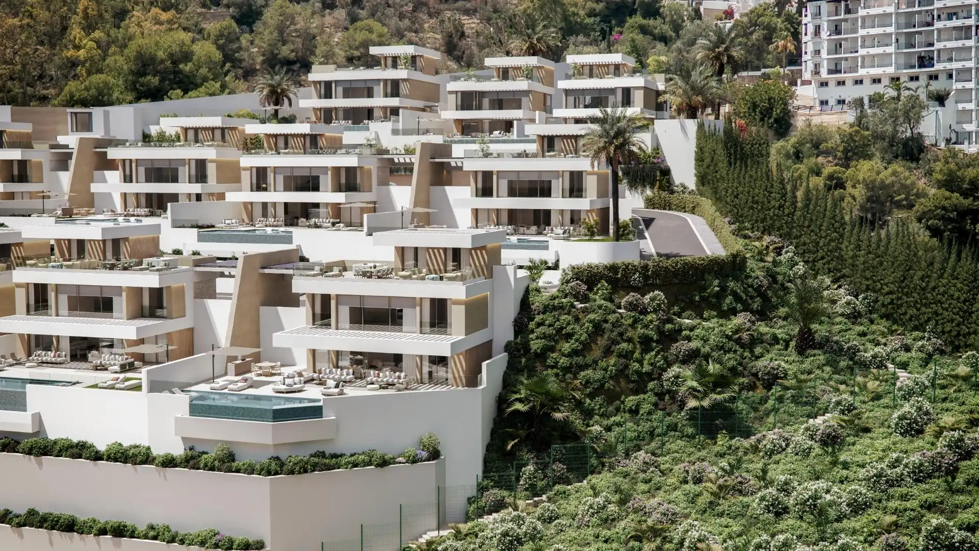 Vista exterior de Casa o xalet en venda en Almuñécar amb Aire condicionat, Calefacció i Jardí privat