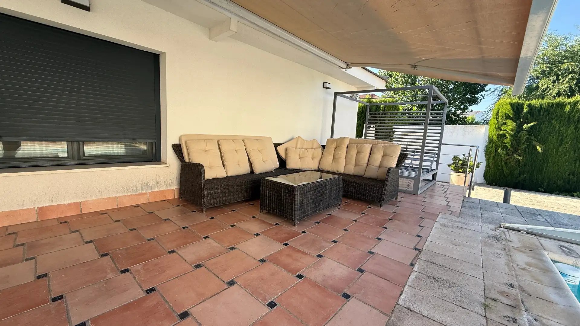 Terrasse von Haus oder Chalet zum Verkauf in Albacete mit Klimaanlage, Heizung und Privatgarten