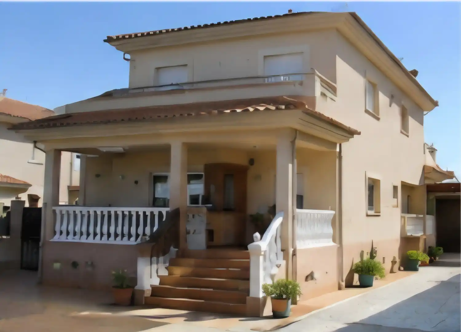 Vista exterior de Casa o xalet en venda en  Palma de Mallorca amb Aire condicionat, Calefacció i Jardí privat