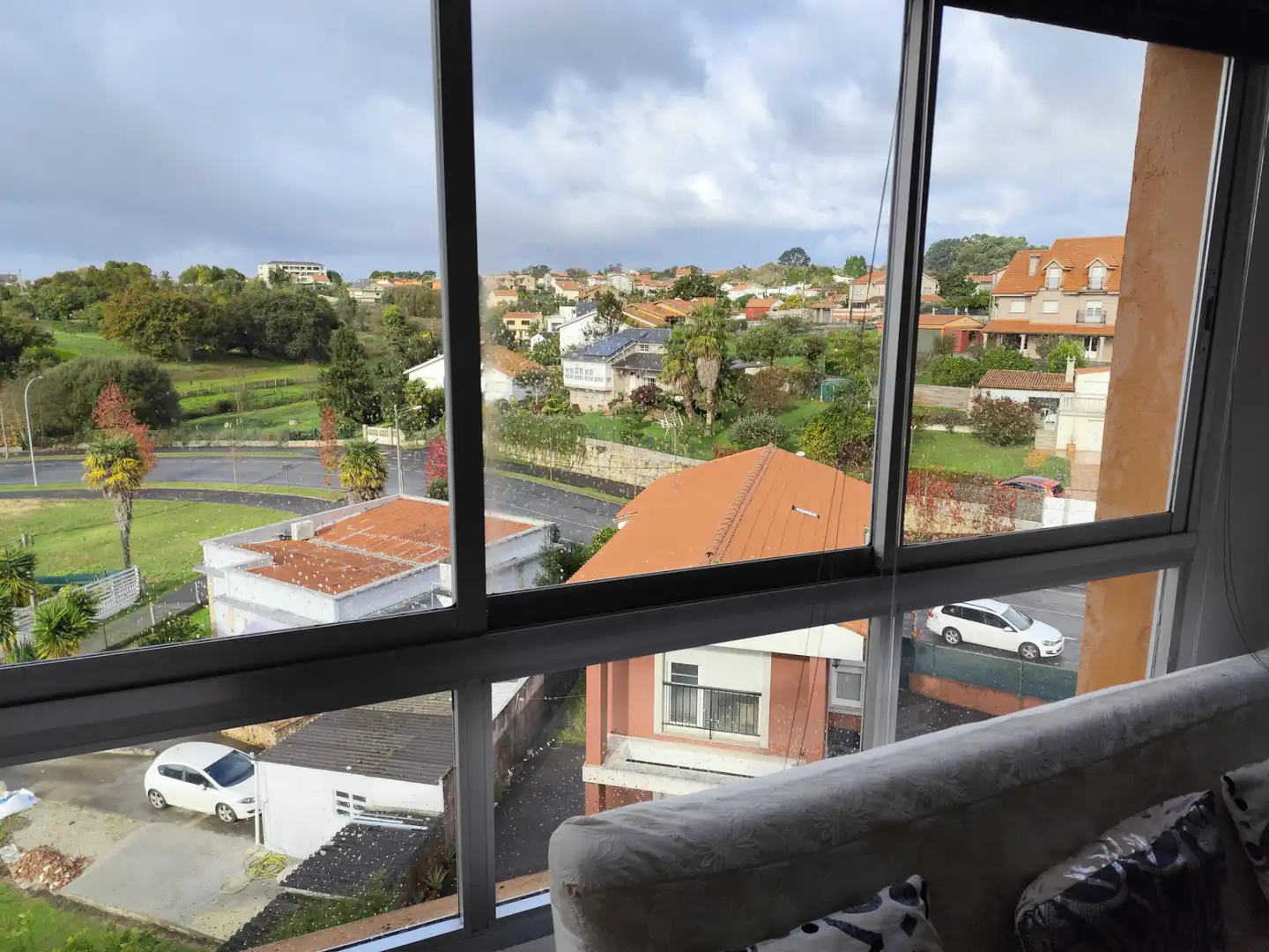 Exterior view of Flat for sale in Oleiros  with Furnished