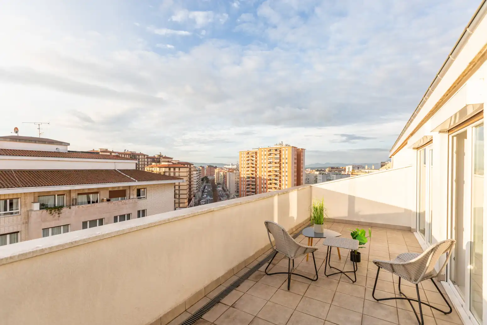 Terrace of Attic for sale in  Pamplona / Iruña  with Heating and Terrace