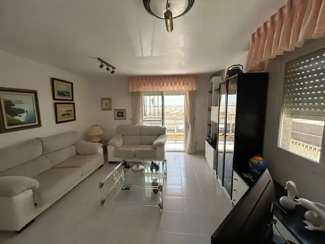 Sala de estar de Apartamento en venta en Sueca con Aire acondicionado, Jardín privado y Terraza