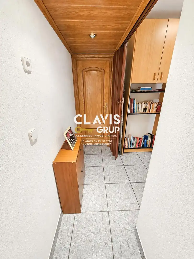 Wohnzimmer von Wohnung zum Verkauf in Barcelona mit Heizung, Terrasse und Möbliert