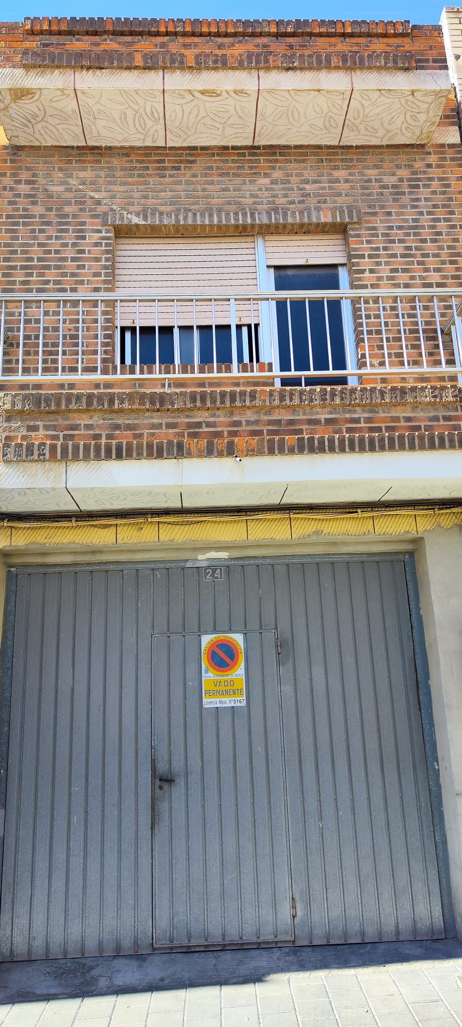 Vista exterior de Casa o xalet en venda en  Murcia Capital amb Balcó