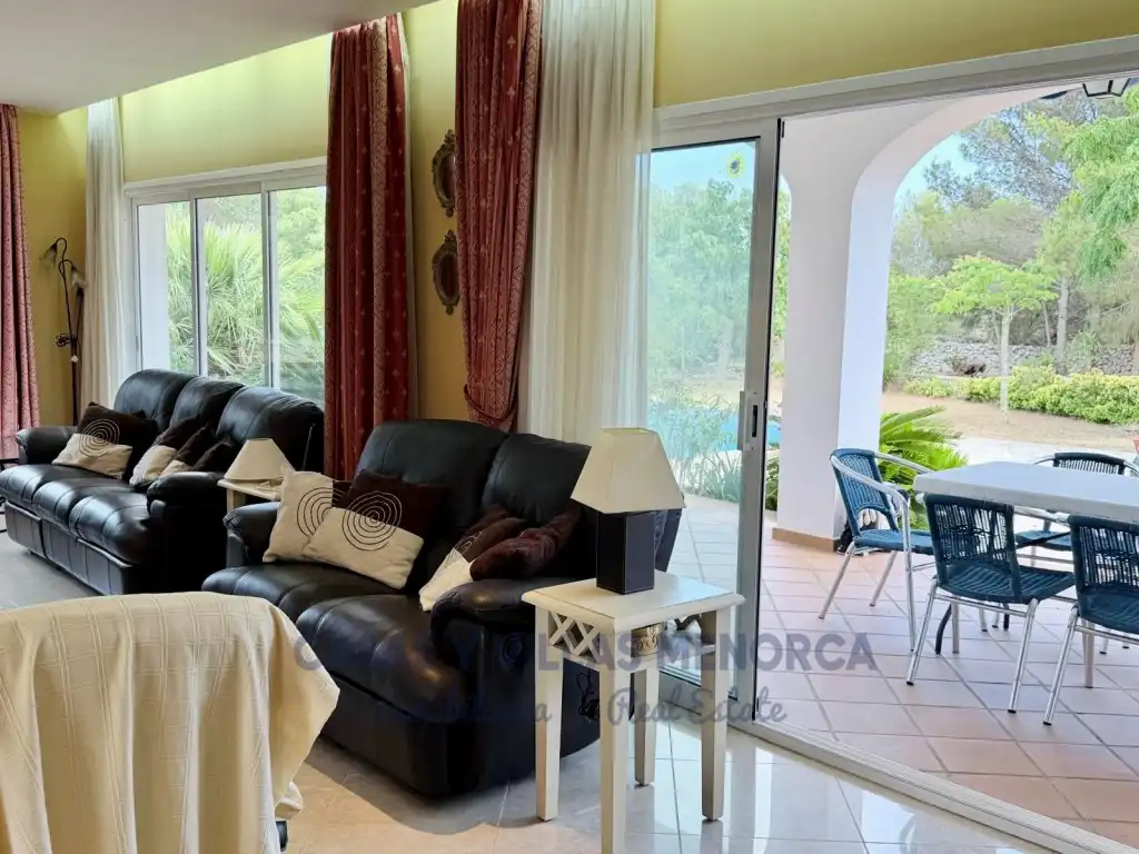 Sala d'estar de Finca rústica en venda en Sant Lluís