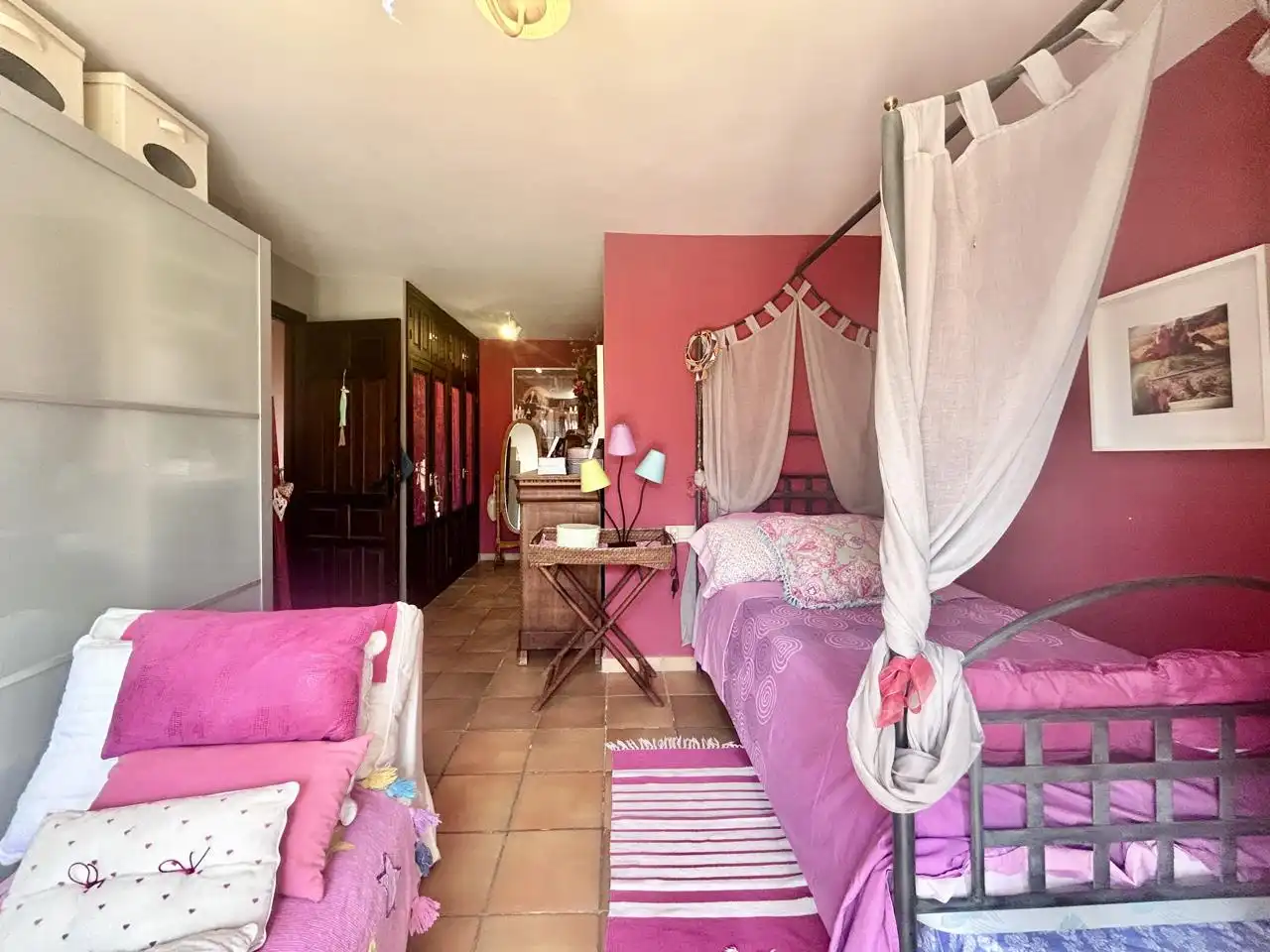 Bedroom of Houses for sale in Alicante / Alacant  with Air Conditioner, Private garden and Terrace