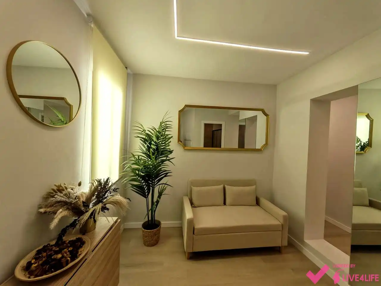 Habitación en Jardines de Felipe II, Tiro de Línea