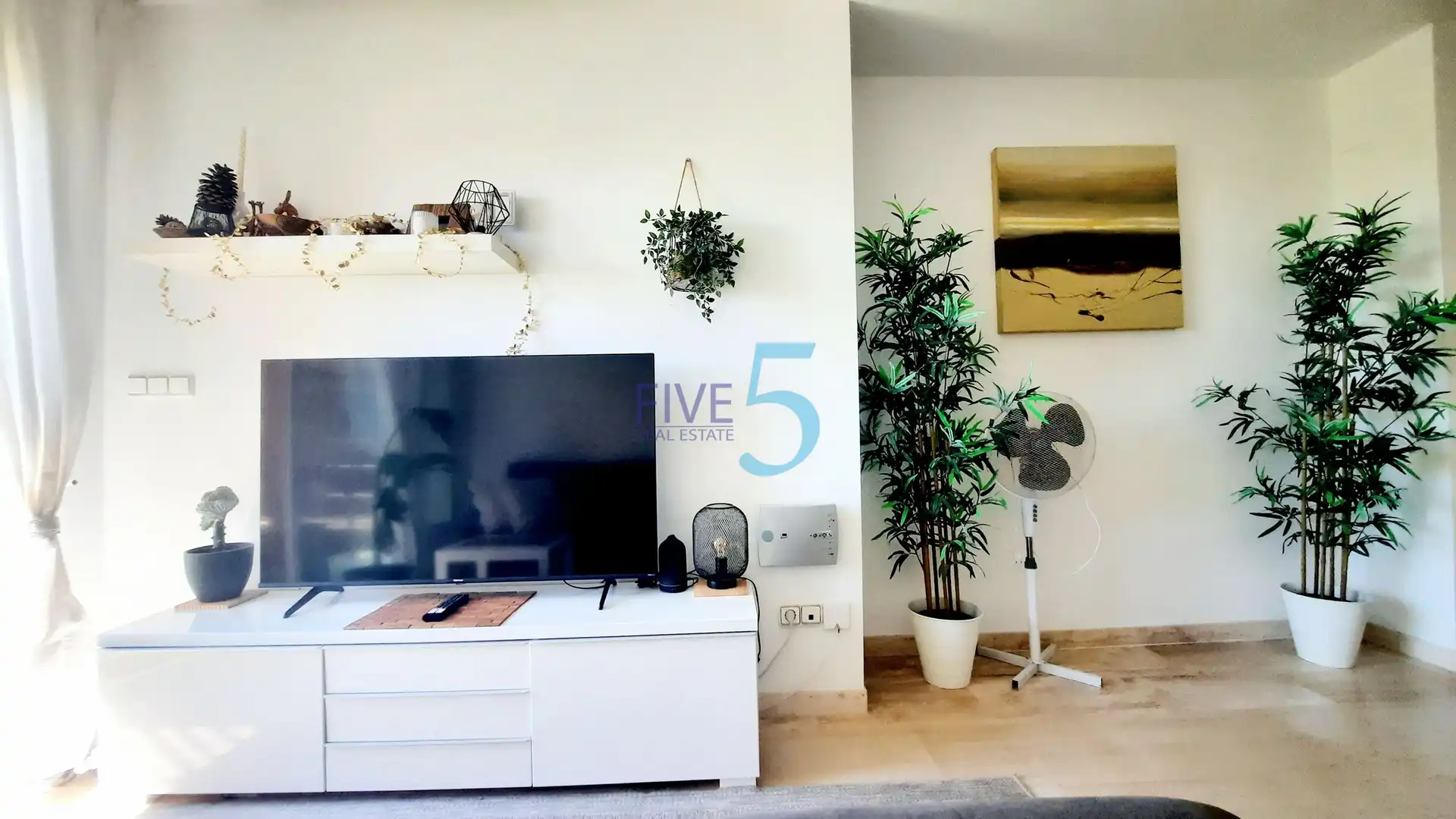 Sala d'estar de Àtic en venda en Murcia amb Aire condicionat, Calefacció i Terrassa