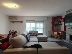 Living room of Detached homes for sale in Villanueva de la Cañada  with Air Conditioner, Heating and Private garden