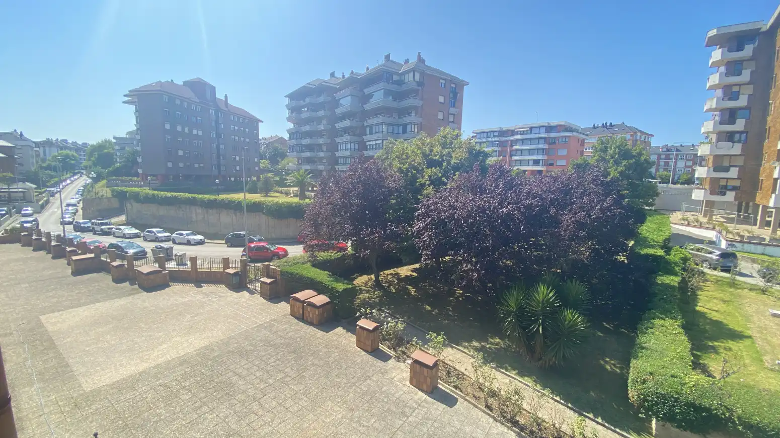 Außenansicht von Wohnung zum Verkauf in Santander mit Heizung, Privatgarten und Terrasse