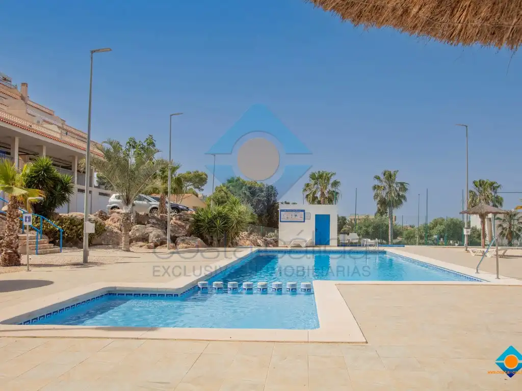 Swimming pool of Flat for sale in Cartagena  with Air Conditioner, Private garden and Terrace