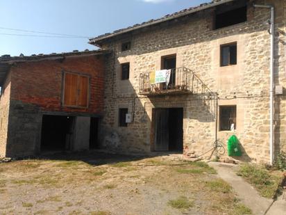 Vista exterior de Casa o xalet en venda en Artziniega