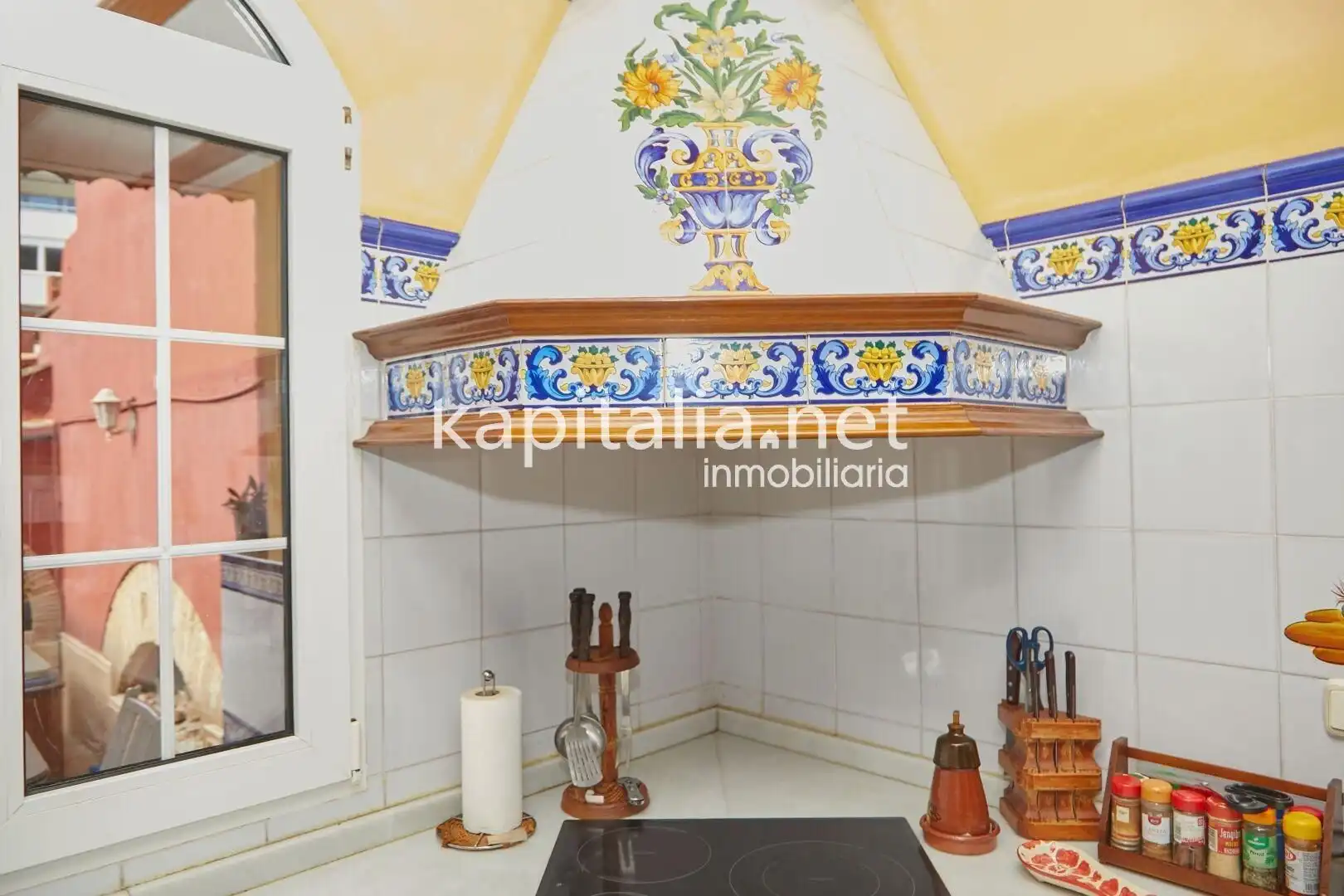 Cocina de Casa o chalet en venta en Xàtiva con Aire acondicionado, Jardín privado y Terraza