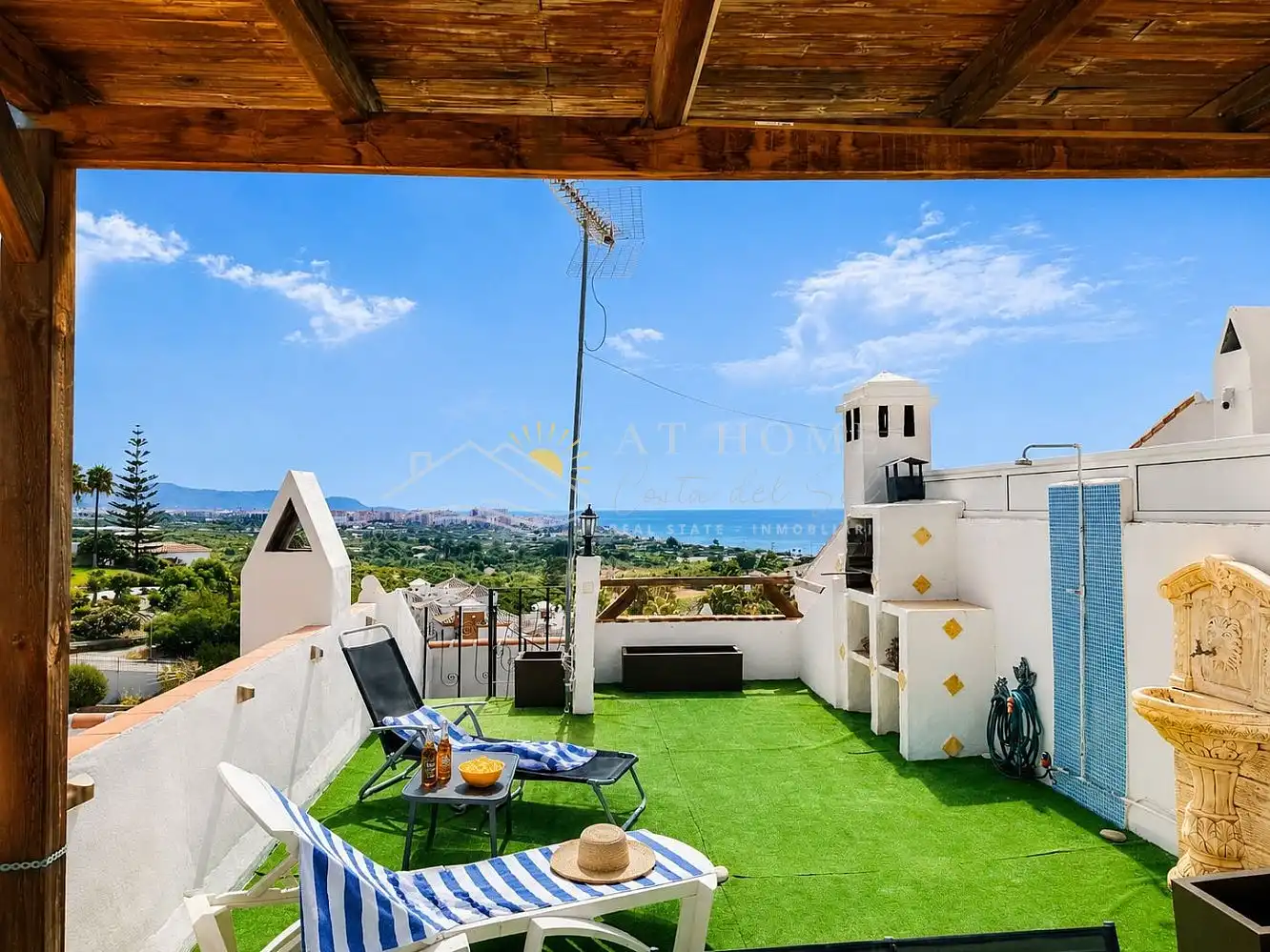 Terrassa de Casa o xalet de lloguer en Nerja amb Terrassa, Piscina i Forn