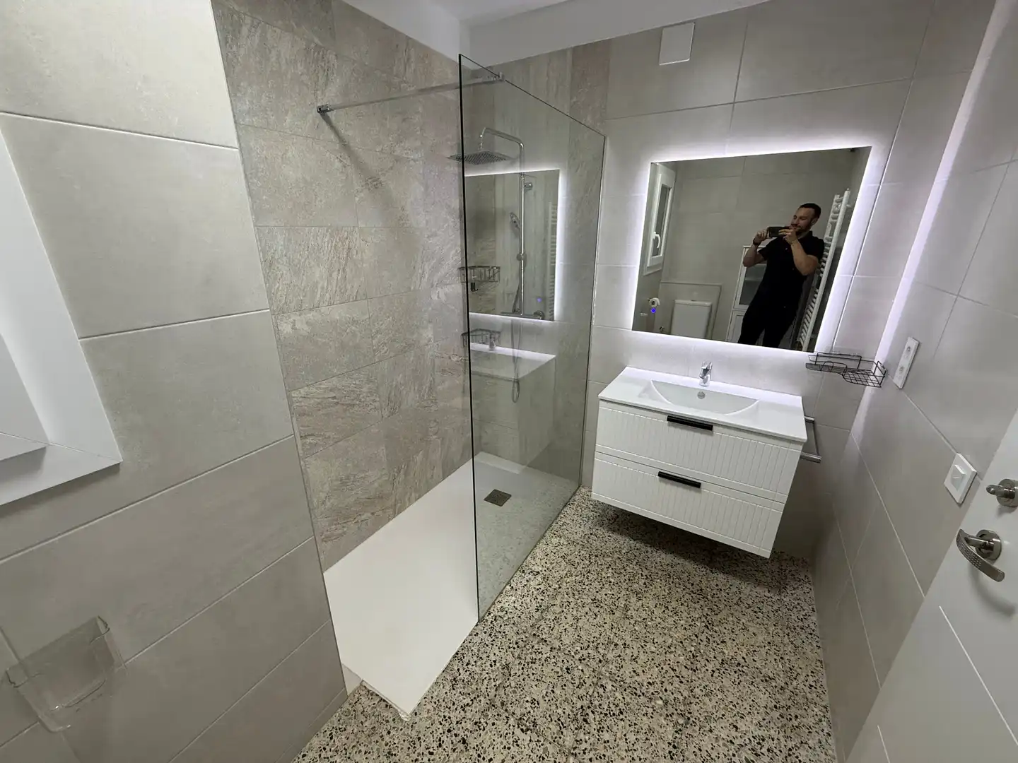 Bathroom of Flat for rent in Tàrrega  with Heating, Terrace and Storage room
