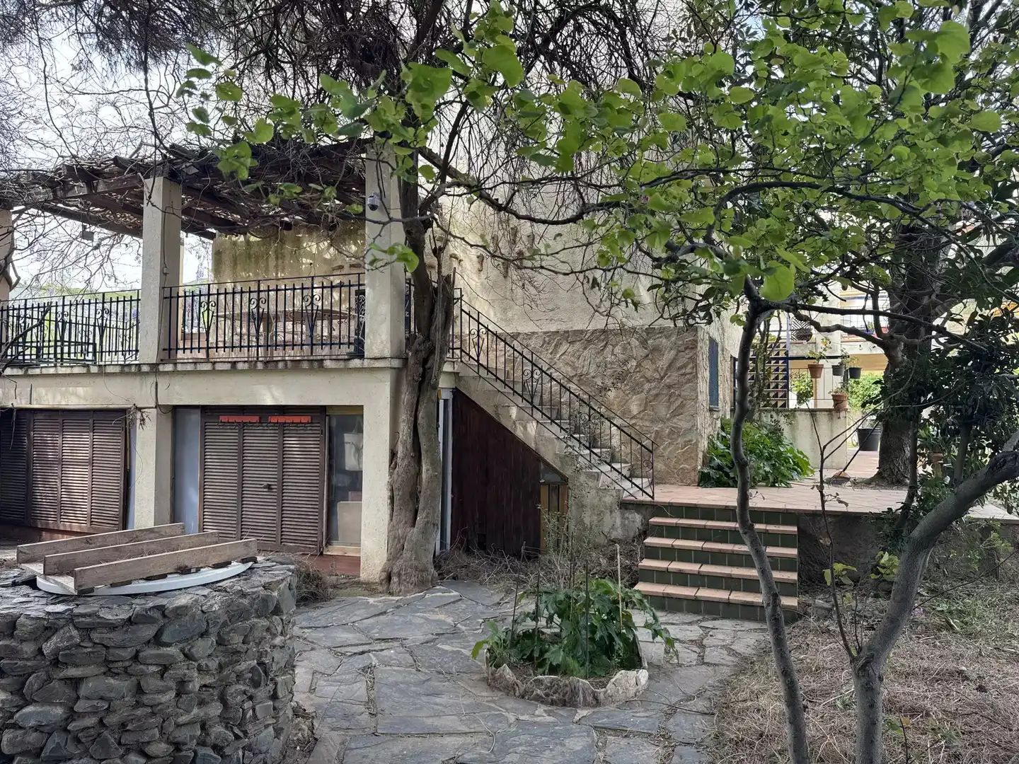 Vista exterior de Casa o chalet en venta en Colera con Jardín privado y Terraza