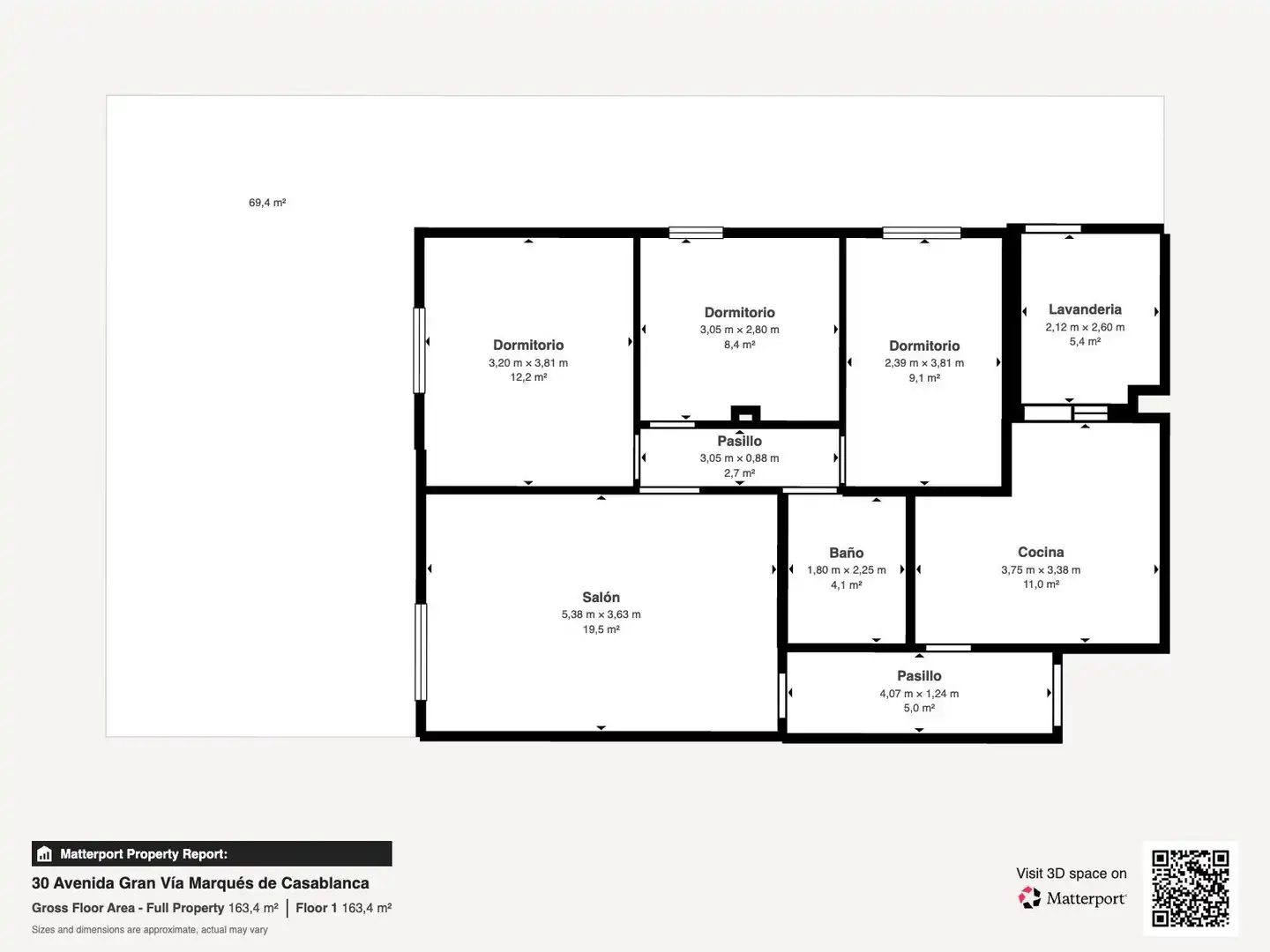 Piso en venta en Vícar con Aire acondicionado, Calefacción y Trastero
