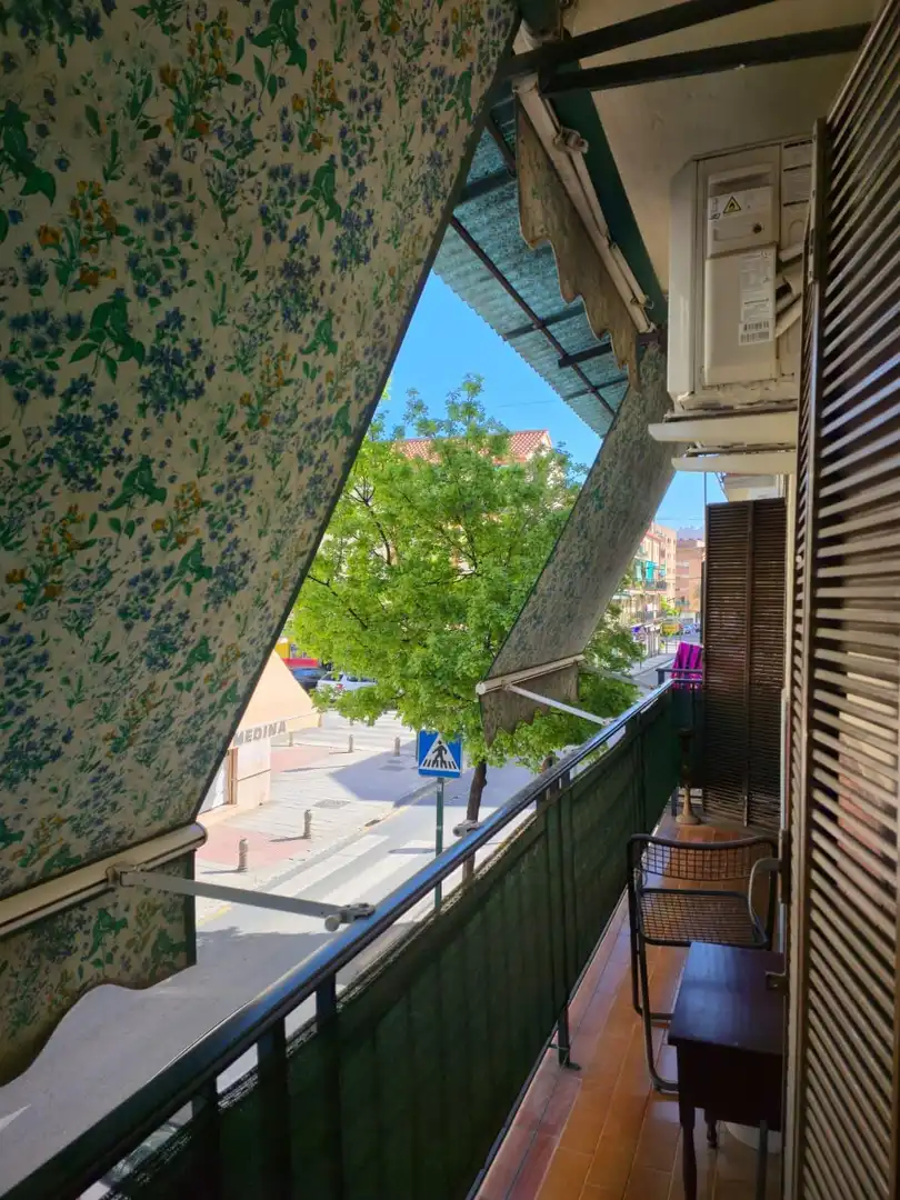 Balcony of Flat for sale in Granada  with Terrace, Furnished and Balcony