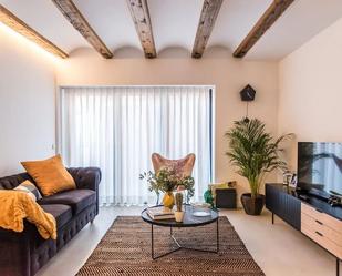 Sala d'estar de Pis de lloguer en Granollers amb Aire condicionat, Moblat i TV