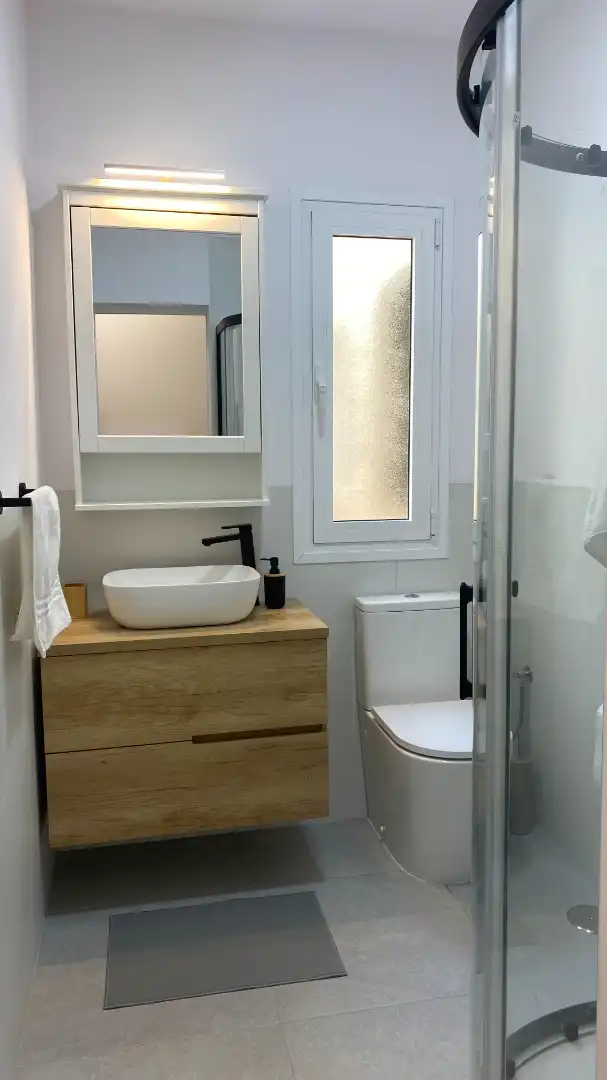 Baño de Ático de alquiler en Candelaria con Aire acondicionado, Trastero y Amueblado