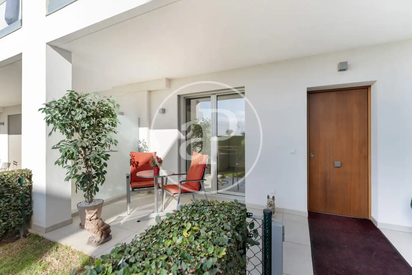 Terrasse von Einfamilien-Reihenhaus zum Verkauf in  Palma de Mallorca mit Klimaanlage, Heizung und Privatgarten
