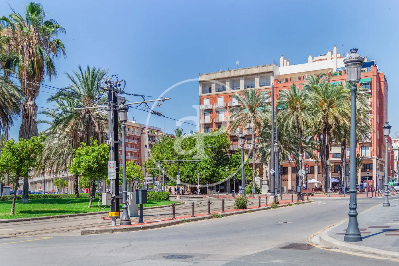 Exterior view of Flat for rent in Valencia  with Air Conditioner, Heating and Furnished