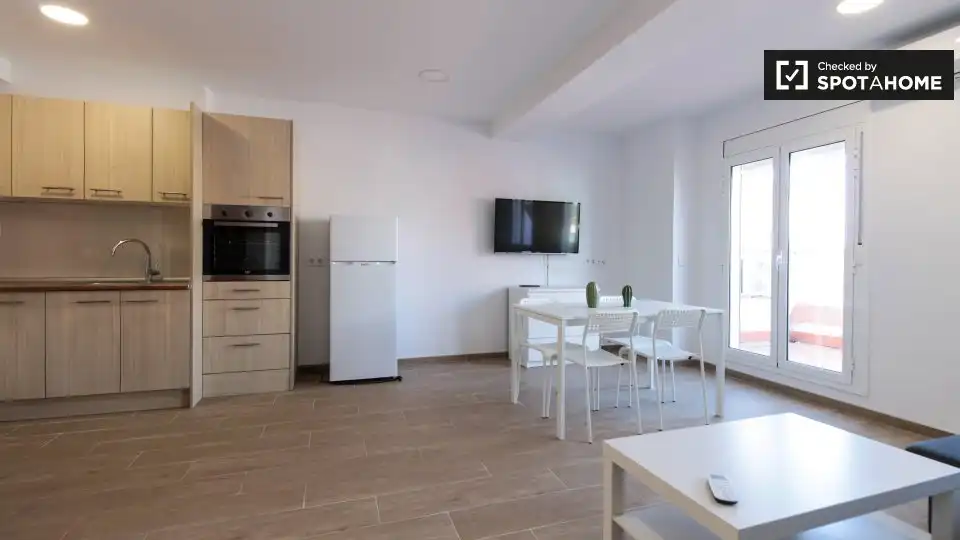 Piso con terraza en alquiler en Sants - Montjuïc