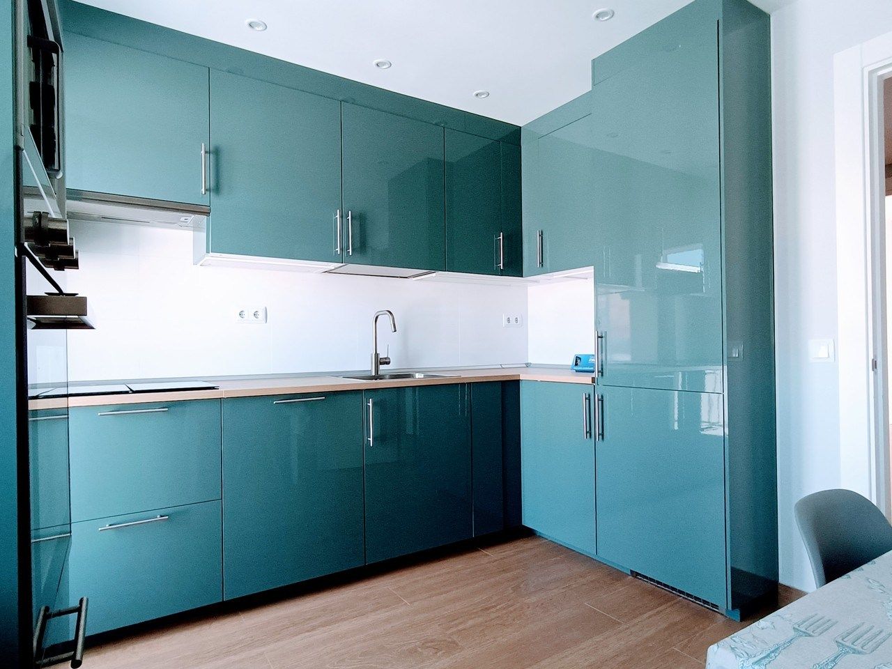 Cuina de Pis de lloguer en  Madrid Capital amb Aire condicionat, Calefacció i Parquet