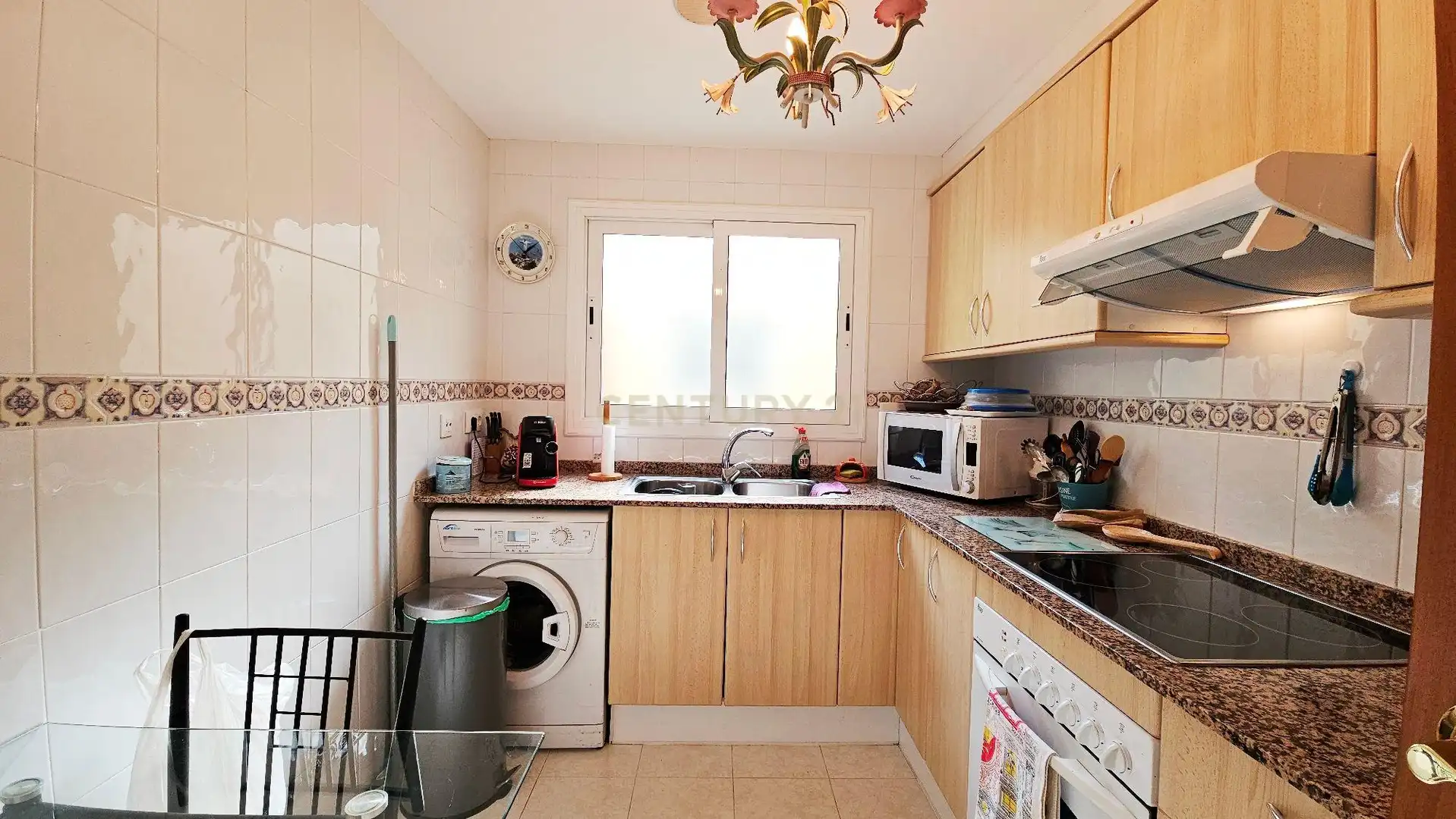 Cocina de Apartamento en venta en Llançà con Aire acondicionado, Horno y Lavadora