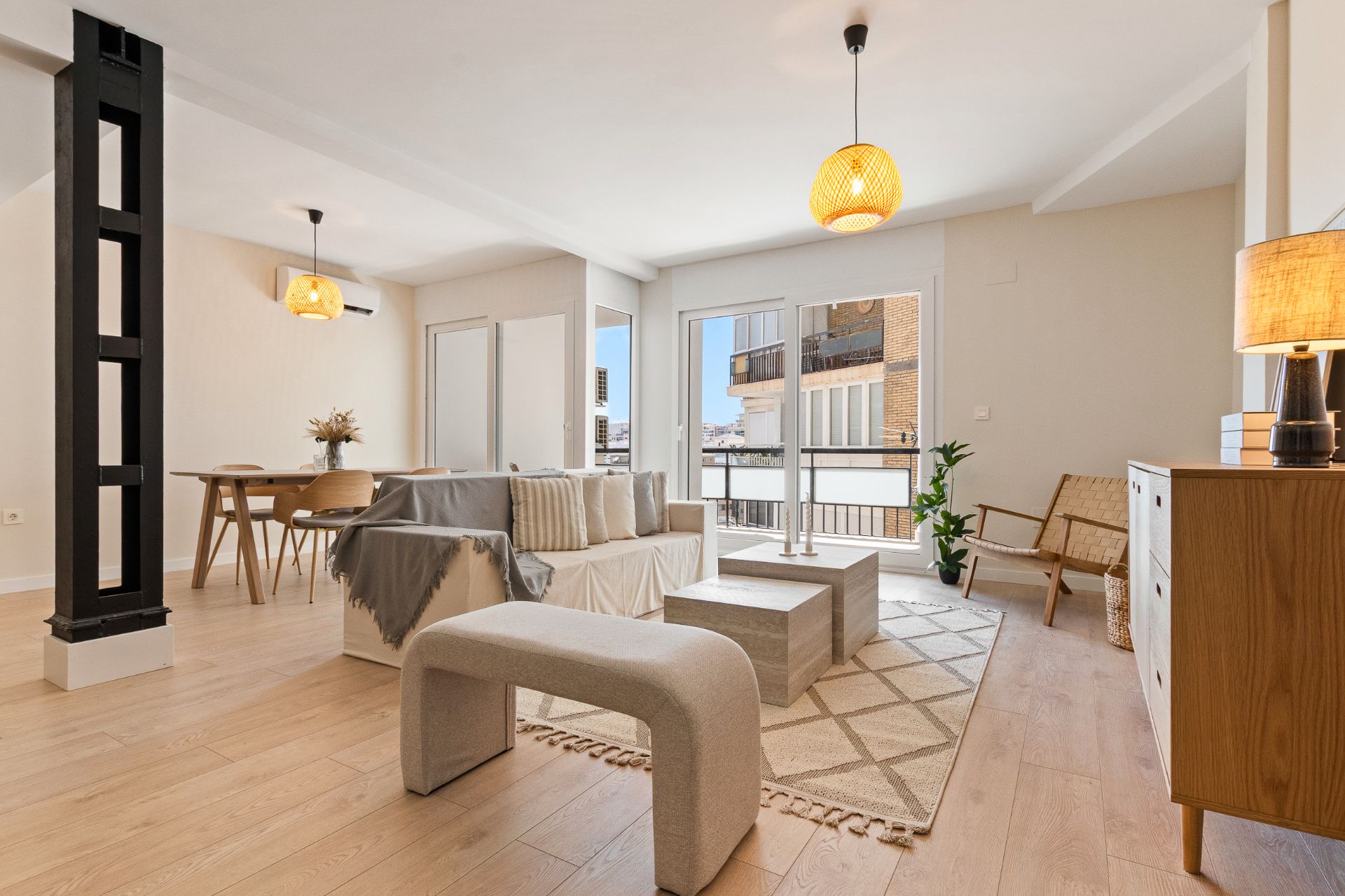Living room of Flat for sale in Málaga Capital  with Air Conditioner, Heating and Terrace