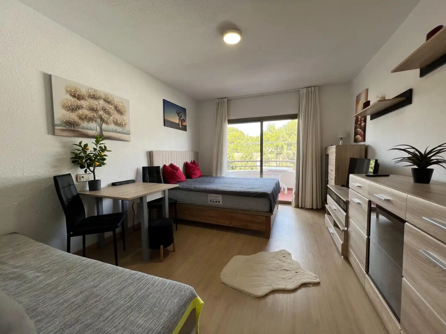 Dormitori de Estudi en venda en Calpe / Calp amb Aire condicionat, Calefacció i Jardí privat