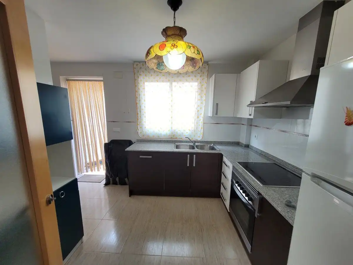 Cocina de Casa adosada en venta en Almazora / Almassora con Aire acondicionado, Terraza y Balcón